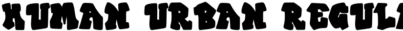 Human Urban font download