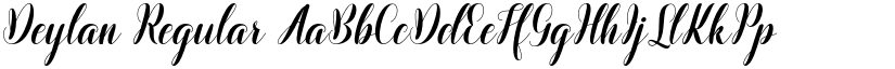 Deylan Regular font