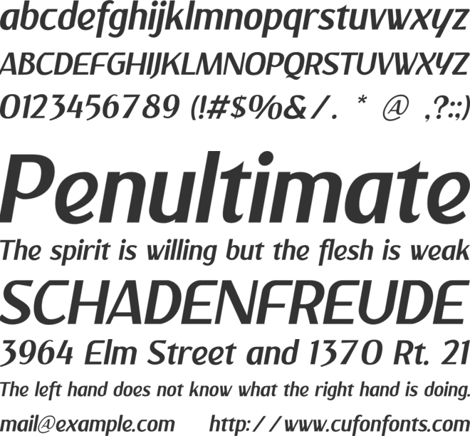 Pulchella V2 font preview