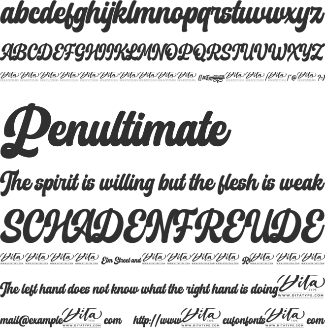 Familytalk Personal Use font preview