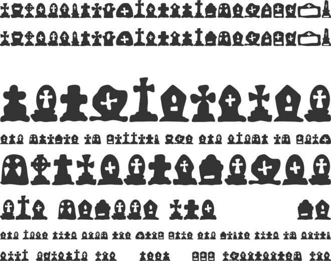 Brave Stone font preview