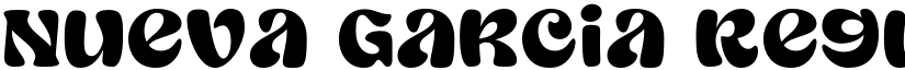 Nueva Garcia Regular font