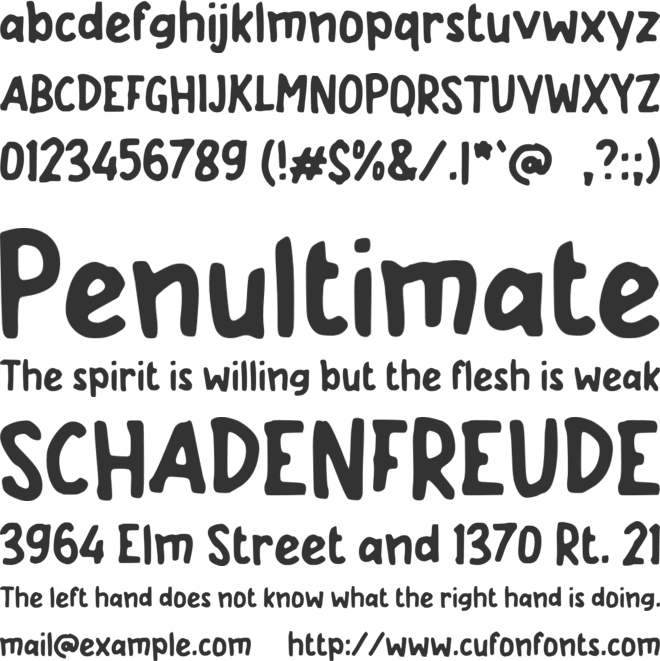 i Ignite Remove font preview