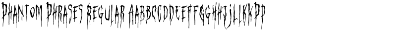 Phantom Phrases font download