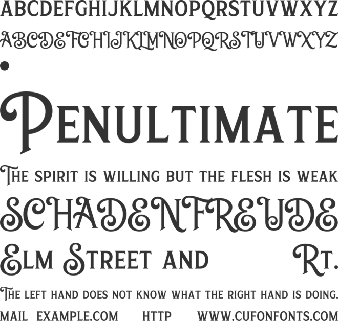 Taylor Julianne font preview