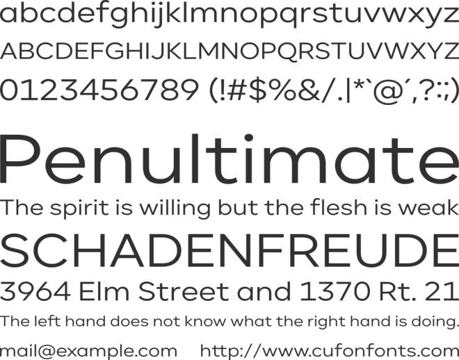 Sepiaridom font preview