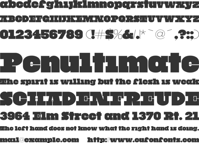 Maduresy font preview