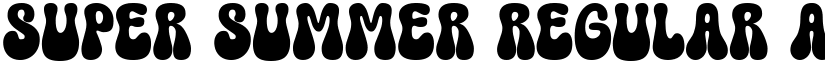 Super Summer Regular font