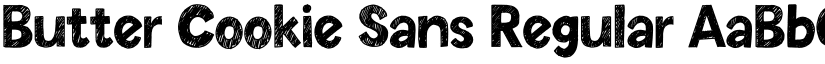 Butter Cookie Sans Regular font