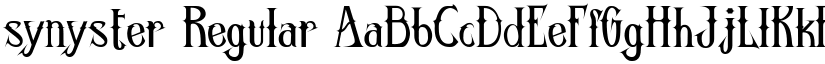 synyster font download