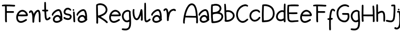 Fentasia Regular font