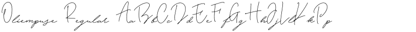 Oliempuse Regular font
