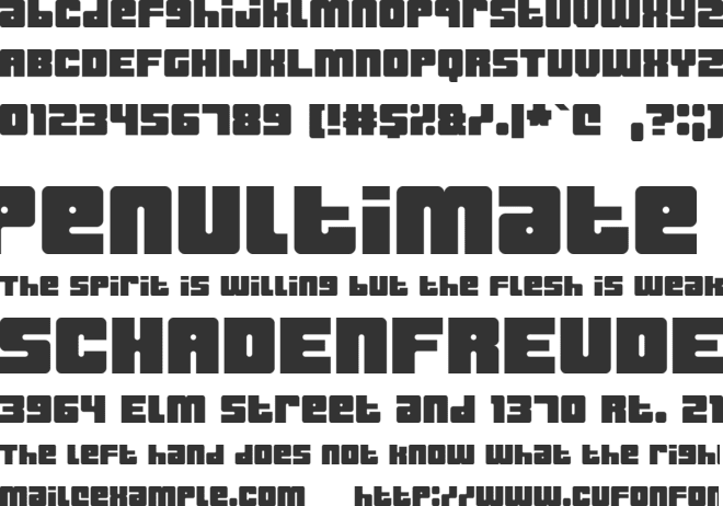 Fizzy Soda font preview