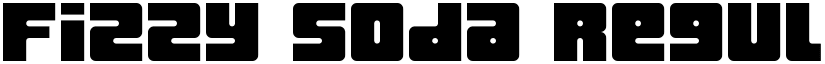 Fizzy Soda Regular font