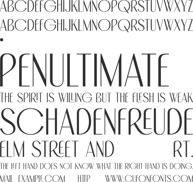 Charlotte Veronica font preview