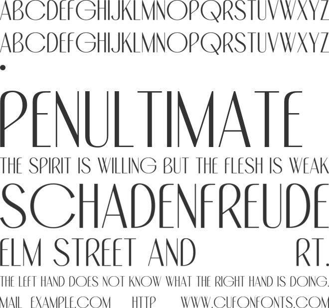 Charlotte Veronica font preview