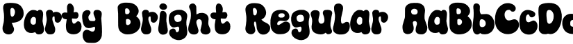 Party Bright Regular font