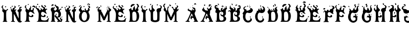 inferno Medium font