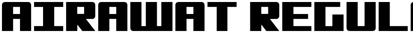 Airawat Regular font
