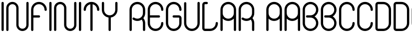 Infinity Regular font