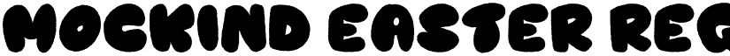 Mockind Easter Regular font