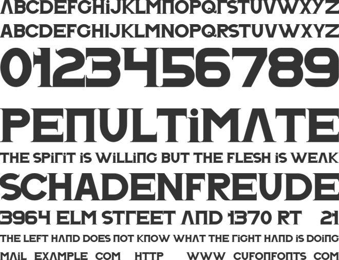 History Theme Font font preview