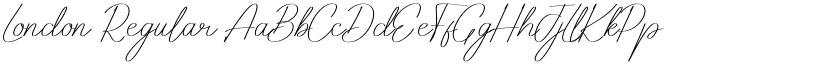 London Regular font