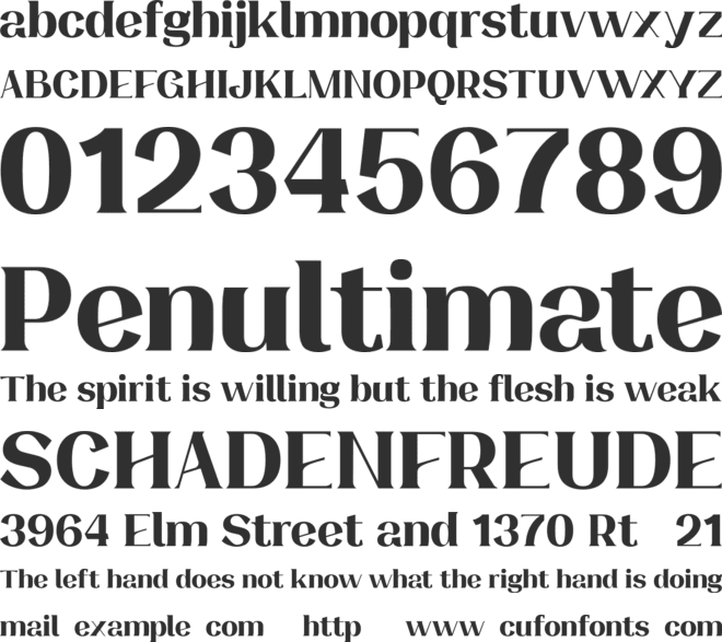 Sarimun Personal Use font preview