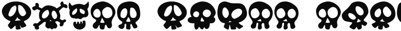 Scary Skull font download