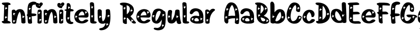 Infinitely Regular font