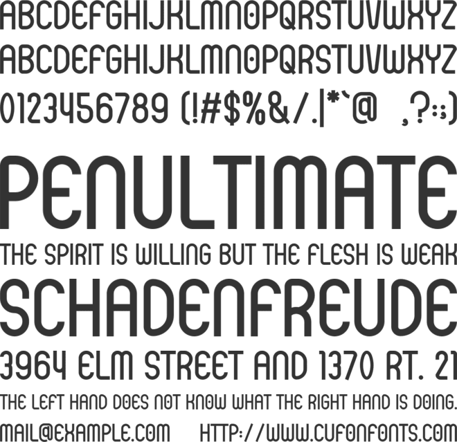 Santa Manta font preview