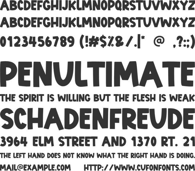 Pink Fresh font preview