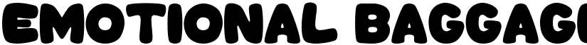 Emotional Baggage Regular font