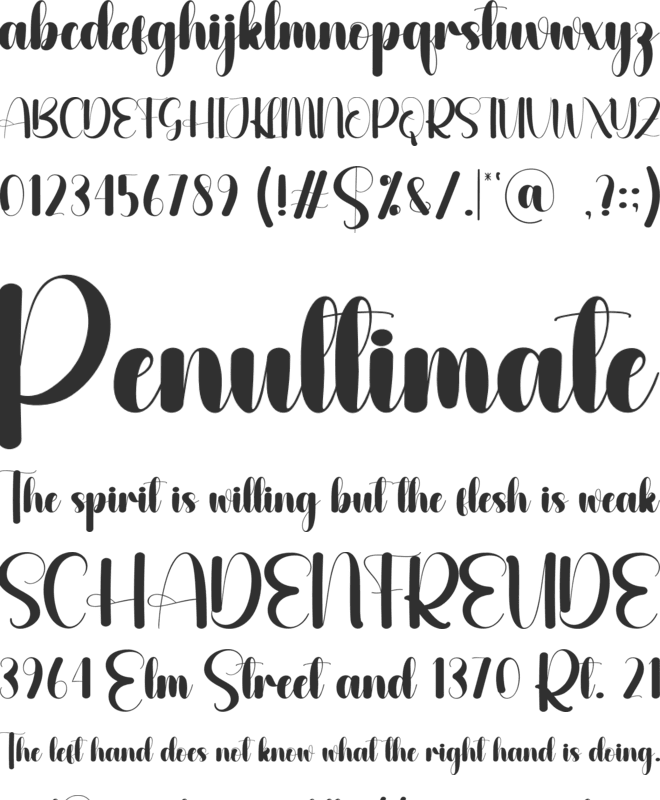 Sidecar font preview