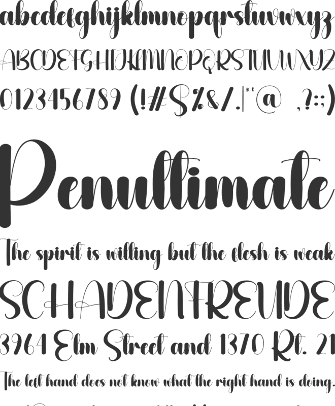 Sidecar font preview