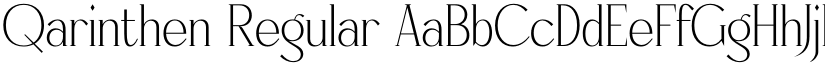 Qarinthen Regular font