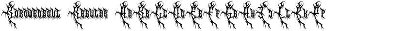 Borowedsoul Regular font