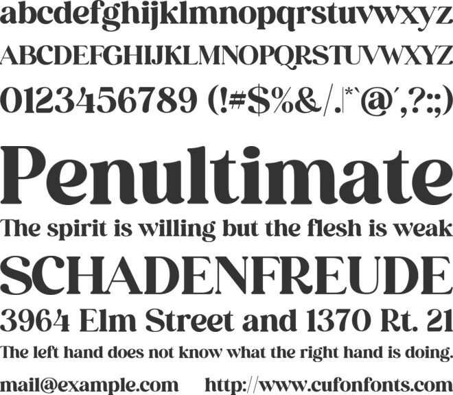 Perfectly Vintages font preview