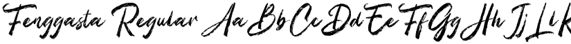 Fenggasta Regular font