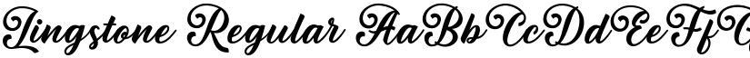 Lingstone Regular font