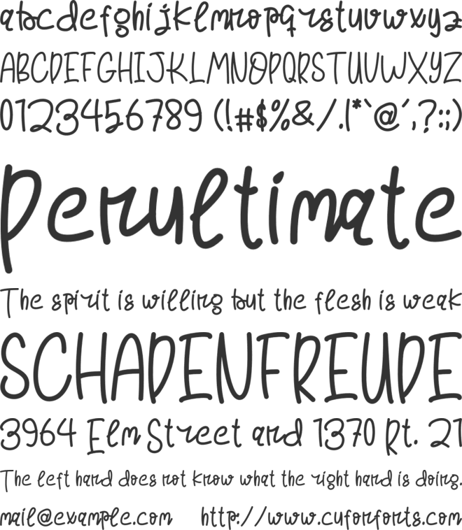 Castile Gogo font preview