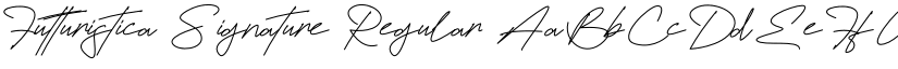 Futturistica Signature font download