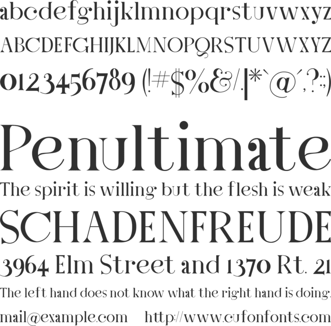 Letter Personal Use Only font preview