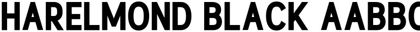 Harelmond Black font