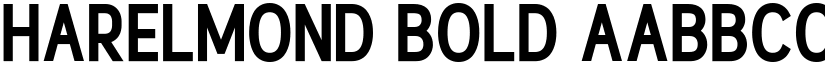 Harelmond Bold font