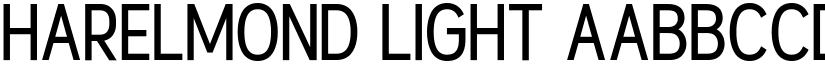 Harelmond Light font