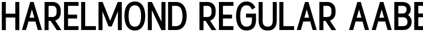 Harelmond Regular font