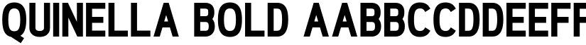 Quinella Bold font