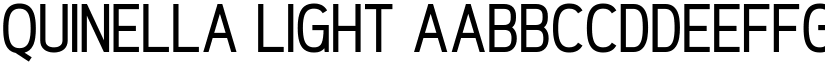 Quinella Light font