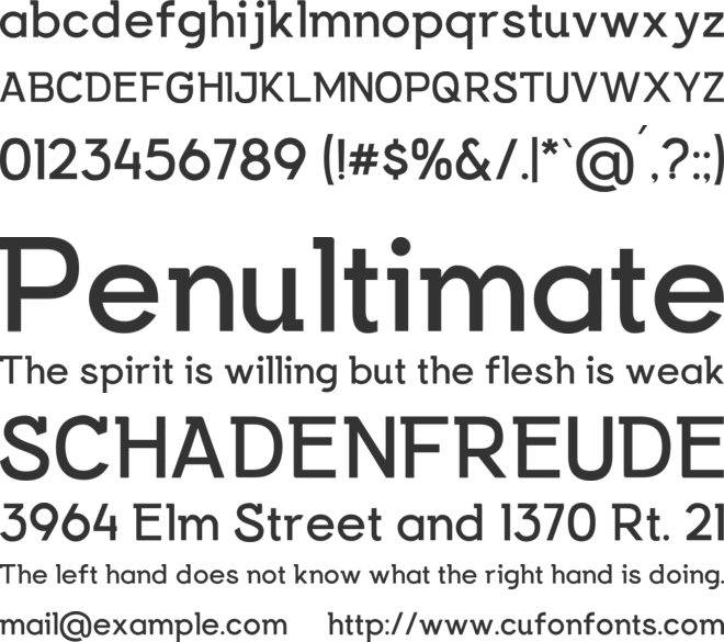 Latherrich font preview